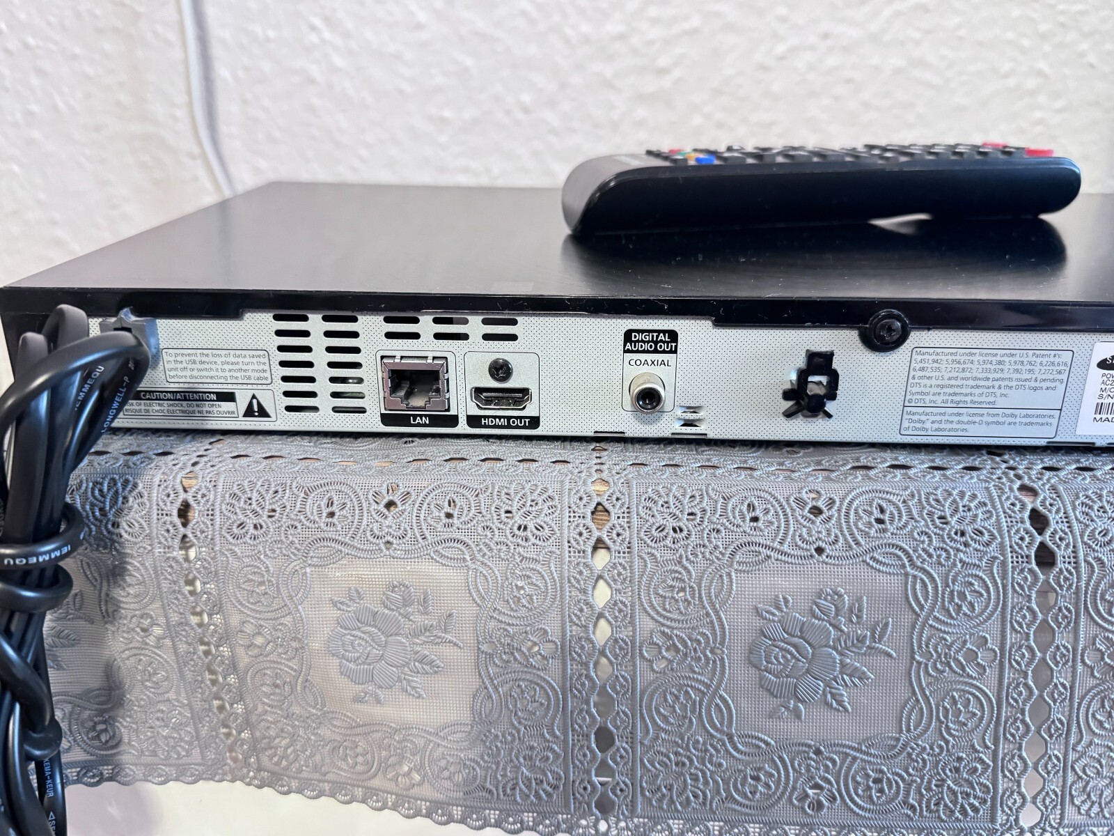 3D BluRay SAMSUNG BDE6100 Bluray DVD Player mit FB HDMI USB LAN eBay