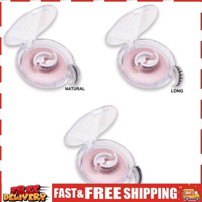 3D Self-Adhesive False Eyelashes Reusable No Glue Eye Lash Makeup Tools SN9F