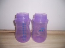 Avent baby bottle  purple