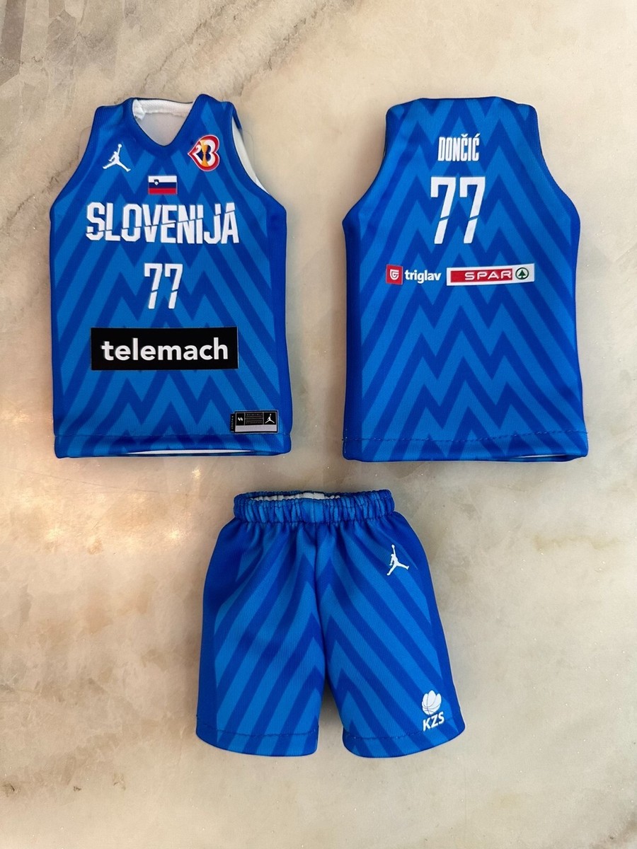 custom 1/6 Luka Dončić jersey Male Model for 12'' Action Figure