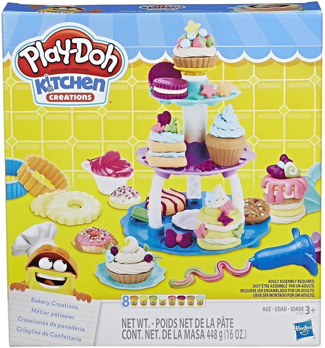 Play Doh Kitchen Creations Bakery Creations Play Food Set eBay