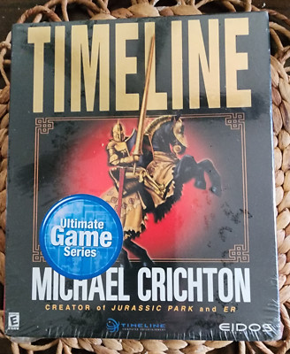 Timeline (2000) PC NEW Factory Sealed US Retail Big Box Epic Action Adventure