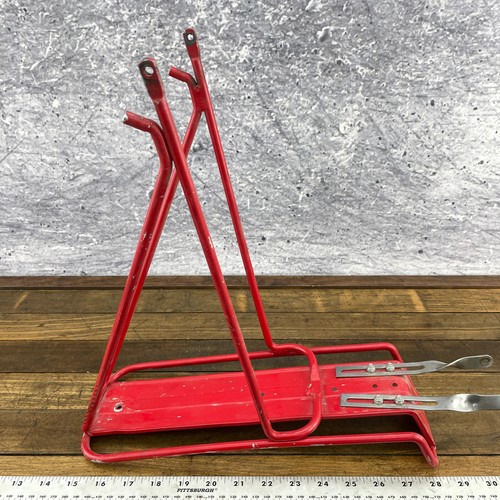 Vintage Blackburn MTN Rack Rear Cargo Rack 26 in RED ATB Mountain Bike 26" A9 - Picture 8 of 15
