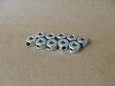 (Qty 10) C-015 CLIMAX SETSCREW SHAFT COLLAR 5/32'' ID  