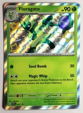 Pokemon TCG Floragato - 077 Scarlet & Violet Holo Promo