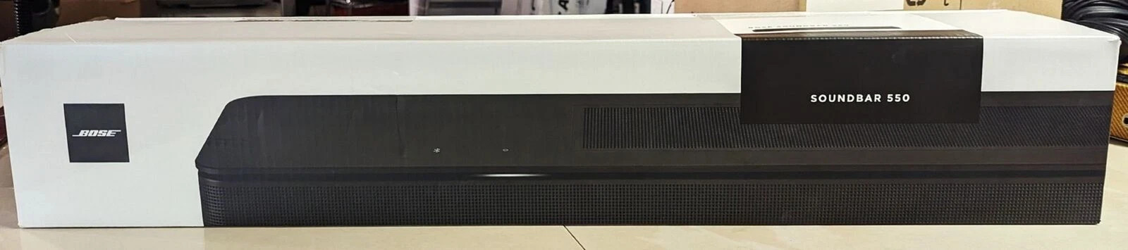 Bose Smart Soundbar 550 w/ Dolby Atmos, Wi-Fi, Bluetooth, AirPlay 2, 873984-1100