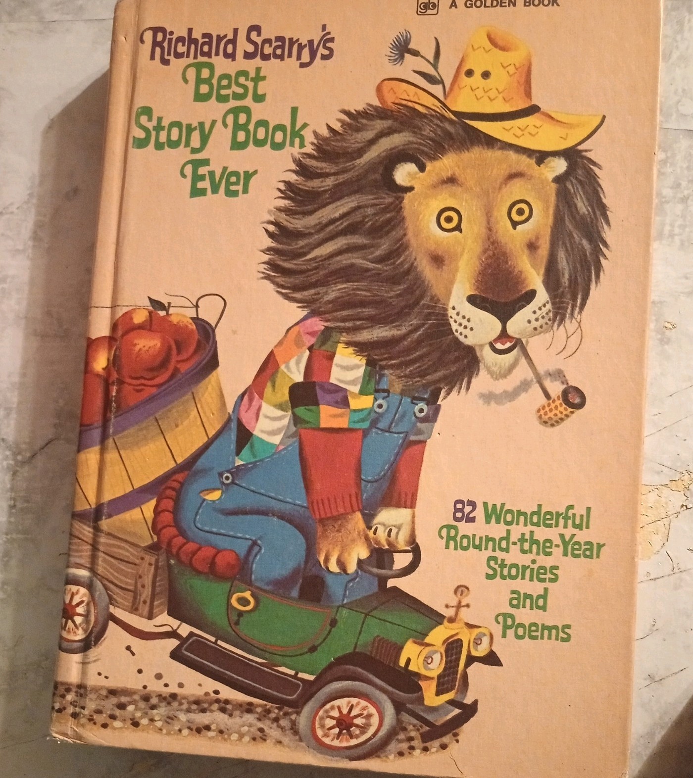 Richard Scarry's Best Story Book Ever 82 Stories and Poems Hardcover Golden