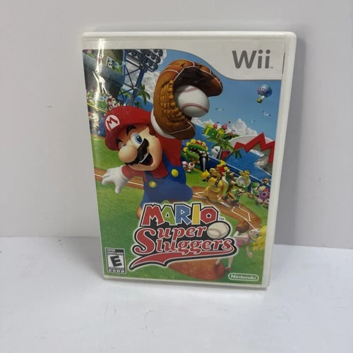 New ListingMario Super Sluggers Nintendo Wii Video Game Baseball Sports CIB W/Manual TESTED