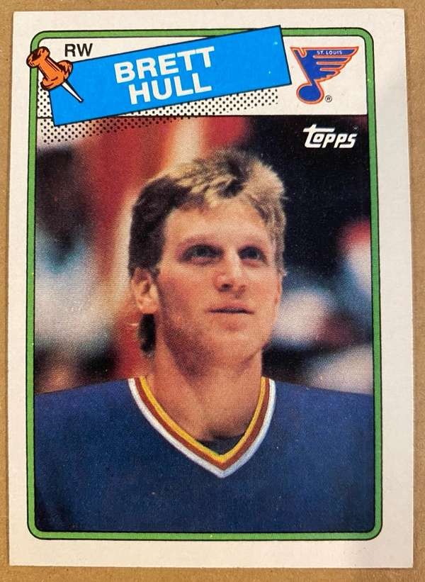 1988-89 Topps #66 Brett Hull Excellent