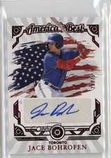 2025 Boys of Summer America's Best Signatures Red 28/75 Jace Bohrofen Auto pe8