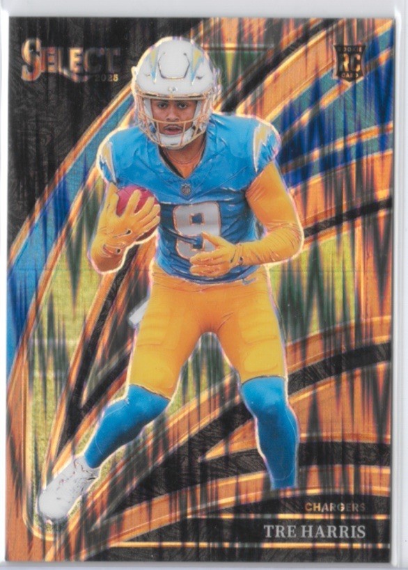 2025 Select Club Level Tre Harris #201 Copper Shock /899 RC