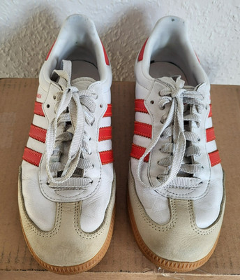 adidas Samba Schuhe Sneaker Freizeitschuhe Damen Mädchen Weiß Gr. 37 1/3