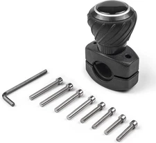 Deluxe Steering Wheel Power Handle Spinner Knob Universal Fit