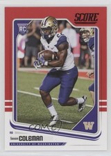 2018 Score Rookies Red Lavon Coleman #434 4vo