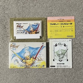 Final Fantasy III Nintendo Famicom FC Japanese Version Role-playing game Tested