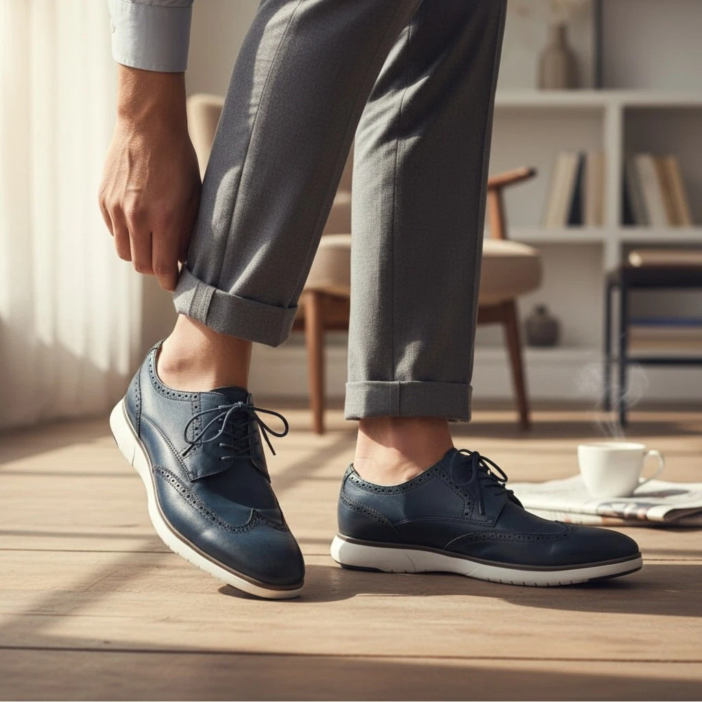 Florsheim Blue Wingtip Dress Shoes for Men for sale | eBay
