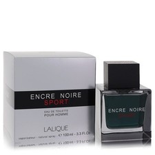 Encre Noire Sport by Lalique Eau De Toilette Spray 3.3 oz For Men Brand New