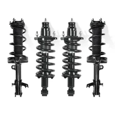 4PCS Front & Rear Complete Shocks Struts w/ Coil Spring For 2007-2014 Honda CR-V