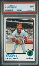 1973 TOPPS #399 GEORGE FOSTER PSA 9
