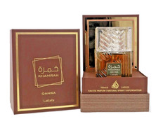Lattafa: Khamrah Qahwa  3.4 oz/100 ml. EDP Natural Spray Vaporisateur