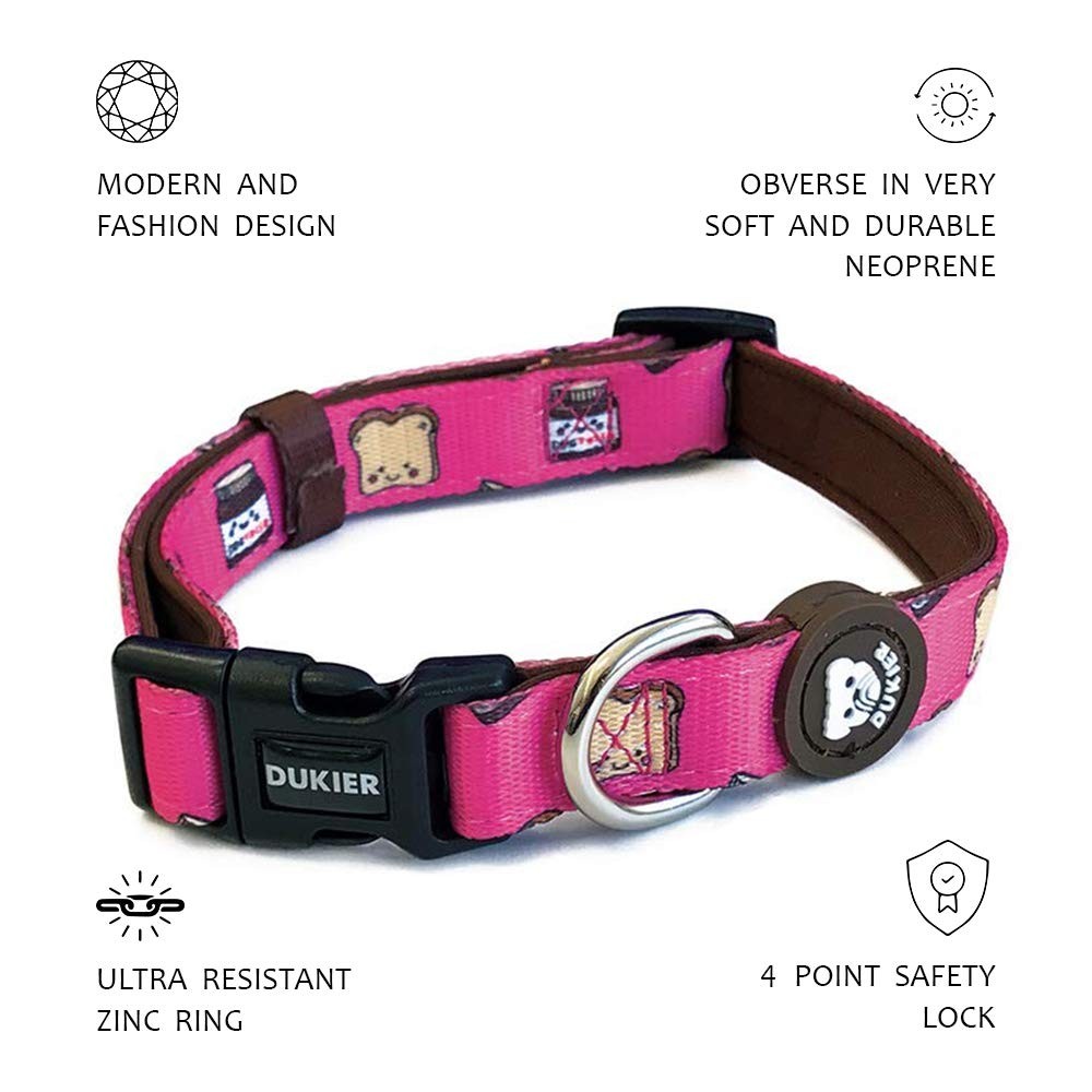 DUKIER - Collare per Cani Regolabile Accessorio per Animali Domestic BDUM foto 2