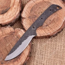 8'' 1095 High Carbon Steel Knife Blank Blade DIY Bushcraft Hunting Knife Making