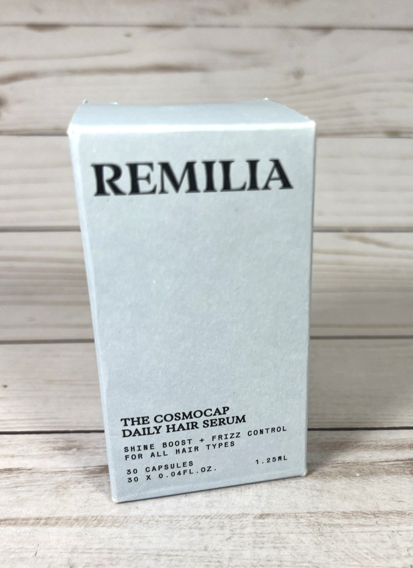 Remilia The Cosmocap Daily Hair Serum Shine Boost Frizz Control 30Capsules 3/27