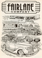 Fairlane Company 1997 Street Rodding Fiberglass Car Body Catalog Guide