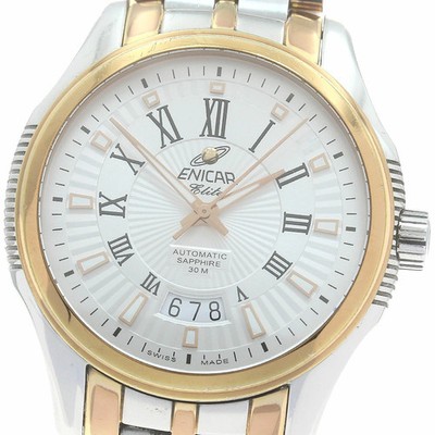 ENICAR Men's Automatic Date Watch 871604 Used