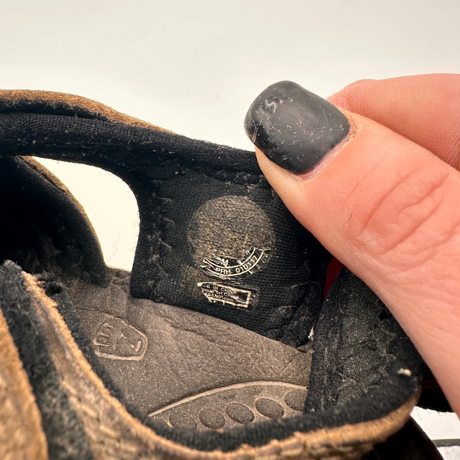 Sandali Keen ragazzo Newport in pelle marrone taglia 9