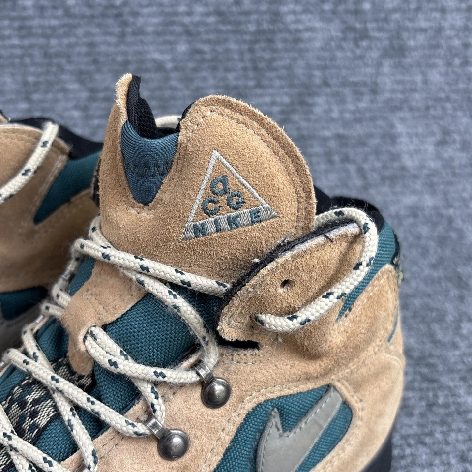 Botas de Senderismo Nike ACG Caldera De Colección Marrón Verde Para Mujer Talla 10 951101 Gamuza Foto 2 de 4