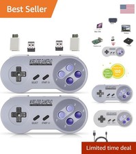 Lightweight Wireless Game Controller for PC/Android with USB Adapter & Turbo Key