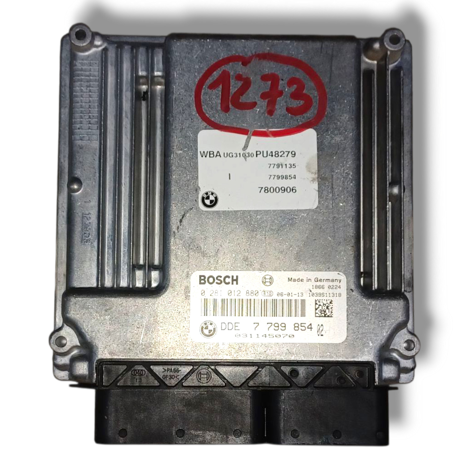 Centralina motore per BMW S1 2.0 D '07 cod: 0281012880