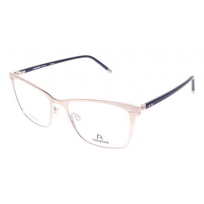Rodenstock Brille Herren Damen  Gold Rechteckig R8022 Metall