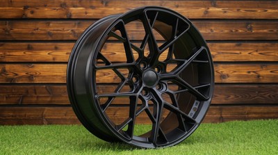 4X R18'' 5x120 HRE Style Black Matt 8J ET35 Wheels: Fits For E90 E91 F10 F31 F33