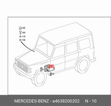 Mercedes-Benz Lautsprecher G-Klasse W463 A4638200202 Original Neu