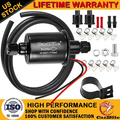 #ad #ad 2 4 PSI 12V Universal Low Pressure Fuel Pump Kit for Car Lawn Mower Carburetor $24.99