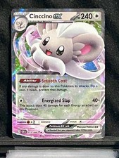 Pokemon TCG Cinccino ex GG73/GG70 Crown Zenith Galarian Gallery Holo EN