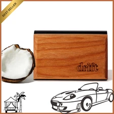 Drift Car Air Freshener - Wood Air Freshener - Car Odor Eliminator Multi Scents