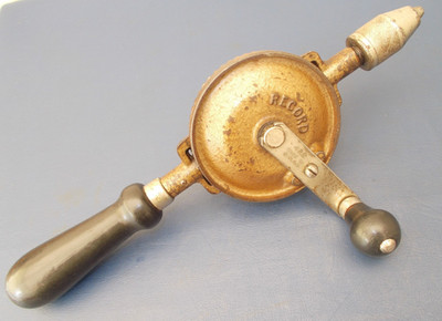 Alte/Vintage Schallplatte Nr. 422 Handbohrmaschine, mit Seitengriff