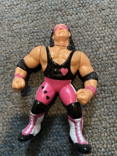 WWF Hasbro Bret the Hitman Hart Action Figure 1992...
