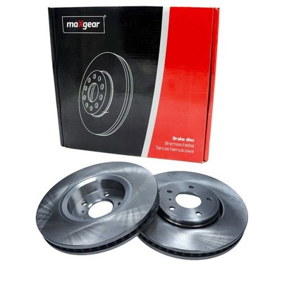2x MAXGEAR BREMSSCHEIBEN 320mm INNENBELÜFTET VORNE passend für INFINITI EX FX G
