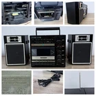 VTG 80's Sanyo Boombox GhettoBlaster M9708 Stereo Cassette Player COMPLETE VIDEO