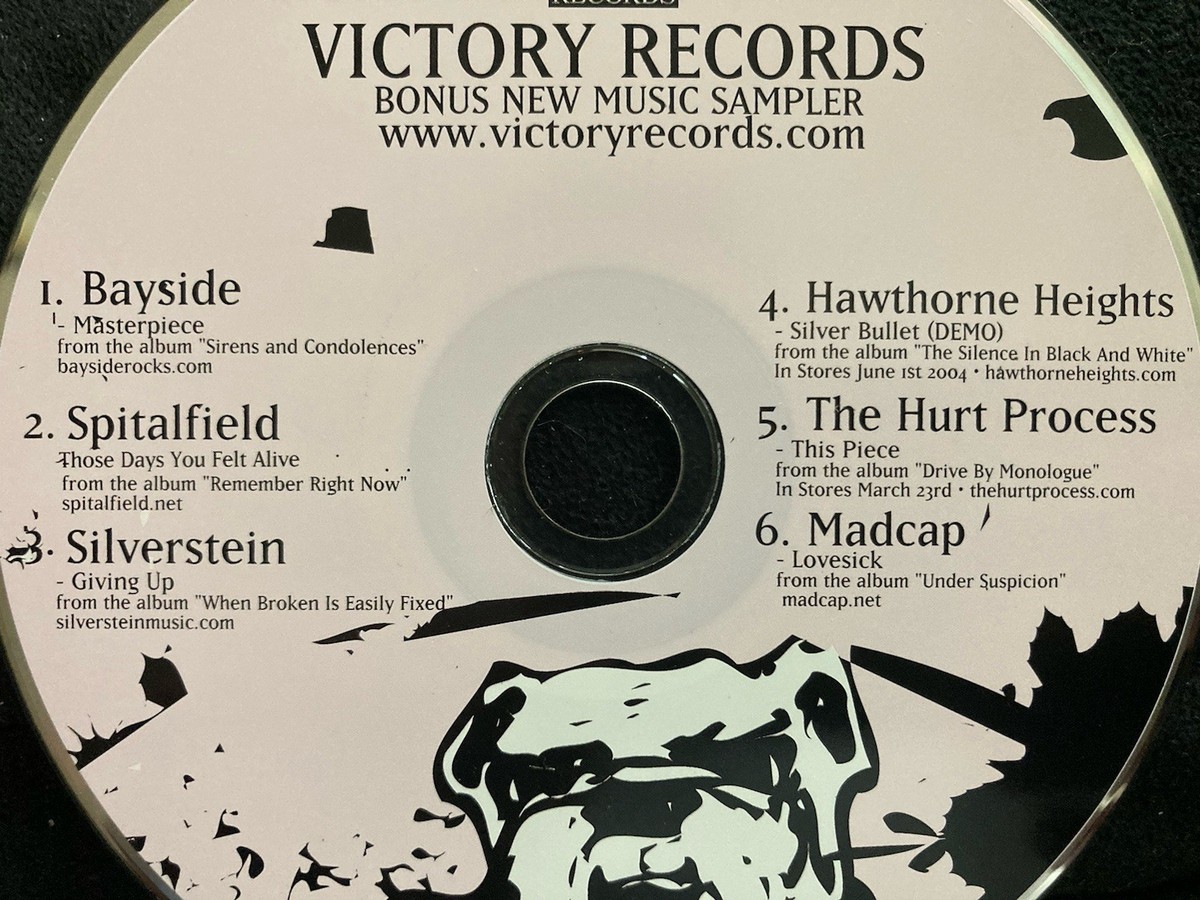 Victory Records Sampler CD Only / Silverstein Bayside