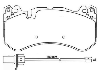 Brembo Bremsbelag Satz Bremsscheibe Scheibenbremse für Audi A6 C6 Avant C7 A7