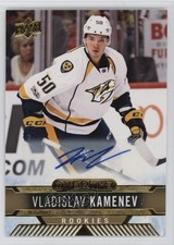 2017-18 Upper Deck Overtime Rookies Gold Foil Vladislav Kamenev #46 Auto 0a3