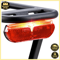 Fahrrad RüCklicht LED Mit Bremslichtfunktion USB-C Aufladbar Sicherheitsschutz