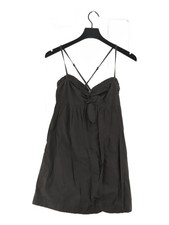 Jack Wills Skater Mini Dress UK10 in Grey