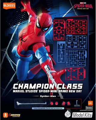 Blokees Marvel Champion Class Spider-Man Brand New Day Model Kit