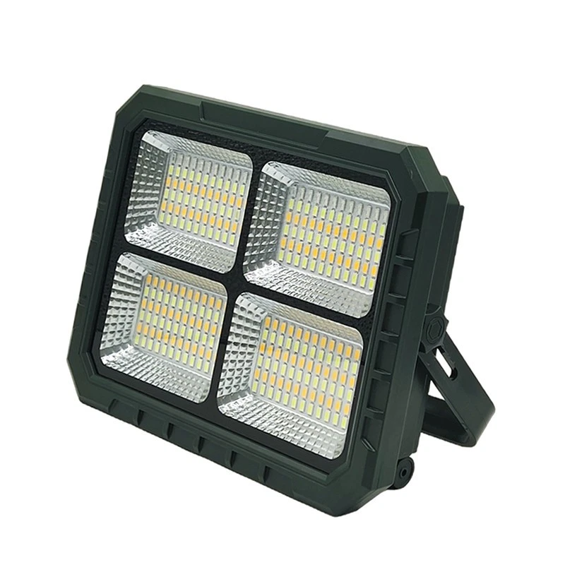 Solar Rechargeable LED Work Light Camping & Tent Lights For Emergency Hiking - Image 2 of 4